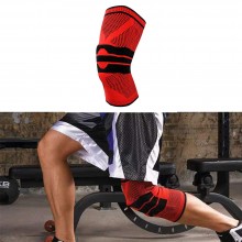 Orteza Elastica SIKS Pentru Genunchi Si Activitati Sportive, Din Material Respirabil, Cu Arcuire Metalica, Pernita Silicon Pe...