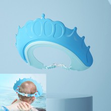 Casca De Protectie SIKS Pentru Cap, Ochi Si Urechi Pentru Baie Bebelusi, Coroana Reginei / Regelui, Fara Sampon In Ochi, Regl...