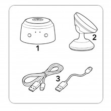 Mini Camera de Supraveghere Inteligenta SIKS, Tip Dispozitiv Spionaj, Microfon, Viziune de Noapte, Unghi Larg de Vizualizare,...