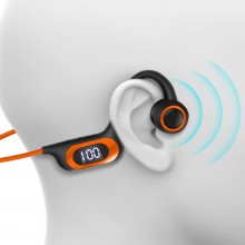 Casti Sport Wireless SIKS cu Conductie Osoasa Pentru Antrenament Sala, Alergare, Ciclism, Inot, Cu Microfon, Apeluri HandsFre... Casti Sport Wireless SIKS cu Conductie Osoasa Pentru Antrenament Sala, Alergare, Ciclism, Inot, Cu Microfon, Apeluri HandsFre...