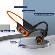 Casti Sport Wireless SIKS cu Conductie Osoasa Pentru Antrenament Sala, Alergare, Ciclism, Inot, Cu Microfon, Apeluri HandsFre... Casti Sport Wireless SIKS cu Conductie Osoasa Pentru Antrenament Sala, Alergare, Ciclism, Inot, Cu Microfon, Apeluri HandsFre...