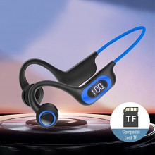 Casti Sport Wireless SIKS cu Conductie Osoasa Pentru Antrenament Sala, Alergare, Ciclism, Inot, Cu Microfon, Apeluri HandsFre... Casti Sport Wireless SIKS cu Conductie Osoasa Pentru Antrenament Sala, Alergare, Ciclism, Inot, Cu Microfon, Apeluri HandsFre...
