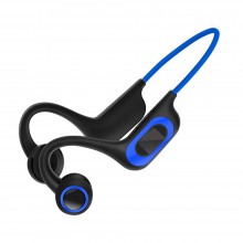 Casti Sport EDAR Fara Fir, Conductie Osoasa, Pentru Sport, Fitness, Inot, Waterproof, Cu Microfon, Sunet Stereo, Pliabile, Bl...