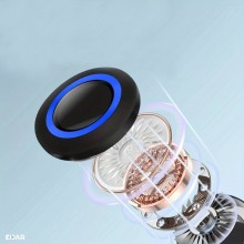 Casti Sport EDAR Fara Fir, Conductie Osoasa, Pentru Sport, Fitness, Inot, Waterproof, Cu Microfon, Sunet Stereo, Pliabile, Bl...