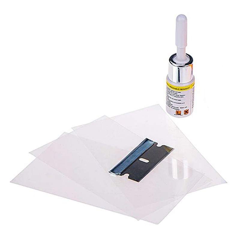 Kit Solutie Reparat Fisuri Parbriz SIKS Cu Adeziv Lichid Pentru Crapaturi Sau Ciobituri, Uscare Rapida, 5 Folii Incluse Kit Solutie Reparat Fisuri Parbriz SIKS Cu Adeziv Lichid Pentru Crapaturi Sau Ciobituri, Uscare Rapida, 5 Folii Incluse