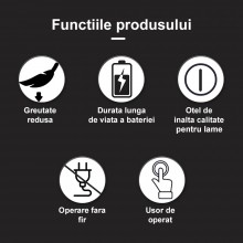 Mini Fierastrau Portabil EDAR Tip Drujba, Electric, cu Doua Lanturi, Sina Ghidaj 4 Inch, Protectie Lant, Acumulator 24V, 2 Ba... Mini Fierastrau Portabil EDAR Tip Drujba, Electric, cu Doua Lanturi, Sina Ghidaj 4 Inch, Protectie Lant, Acumulator 24V, 2 Ba...