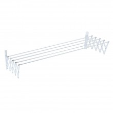 Uscator De Rufe Metalic Extensibil SIKS Cu Fixare In Perete, Pliabil, 5 Bare 70 cm, Capacitate De Uscare 3.5 metri, Ideal Bal...