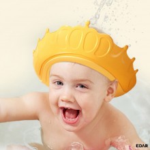 Protectie EDAR Pentru Ochi Si Urechi Impotriva Apei/Samponului, Model Coroana Reginei/Regelui, Pentru Baie, Ideala Pentru Cop...