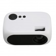 Mini proiector SIKS, Super HD 1080P, Portabil, LED, Full Color, 1200 Lumeni, Interfata HDMI si USB, Cu Telecomanda, Videoproi...