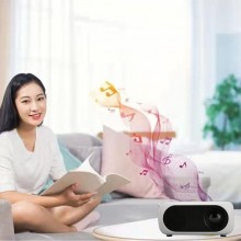 Mini proiector SIKS, Super HD 1080P, Portabil, LED, Full Color, 1200 Lumeni, Interfata HDMI si USB, Cu Telecomanda, Videoproi...