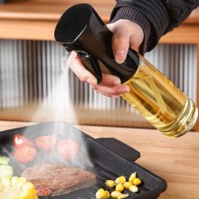 Oliviera SIKS Tip Pulverizator Din Sticla Pentru Ulei, Otet sau Alte Lichide , 210 ml, culoare negru