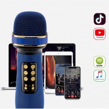 Microfon Fara Fir Karaoke SIKS, Wireless, Stereo, 4 Efecte Voce, Cu Acumulator, Boxa Integrata, Radio FM, Multifunctional, TF... Microfon Fara Fir Karaoke SIKS, Wireless, Stereo, 4 Efecte Voce, Cu Acumulator, Boxa Integrata, Radio FM, Multifunctional, TF...
