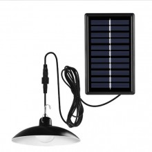 Set 2 Lampi Cu Panou Solar SIKS Cu Led, 3 Moduri De Iluminare, Incarcare Solara, Cu Telecomanda, Senzor De Miscare, IP65, Rez...