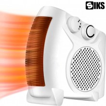 Aeroterma Electrica SIKS Termica Cu Aer Cald De Podea, Putere 1000/2000 W, Indicator Luminos, Termostat reglabil , Protectie ...