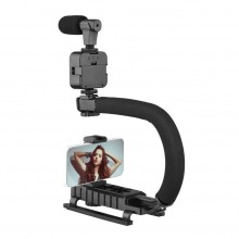 Kit Profesional SIKS De Vlogging Sau Podcast Youtube Cu Telecomanda, Trepied, Lumina LED Si Microfon, Compatibil Cu Aparat Fo... Kit Profesional SIKS De Vlogging Sau Podcast Youtube Cu Telecomanda, Trepied, Lumina LED Si Microfon, Compatibil Cu Aparat Fo...