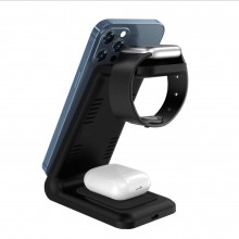 Incarcator Wireless SIKS 3 in 1, Fast Charge 15W, Statie De Incarcare Magnetica Magsafe QI, Compatibil Cu Apple Iphone, Samsu... Incarcator Wireless SIKS 3 in 1, Fast Charge 15W, Statie De Incarcare Magnetica Magsafe QI, Compatibil Cu Apple Iphone, Samsu...
