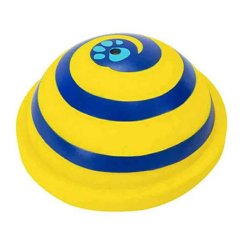 Jucarie Interactiva SIKS Pentru Catei 2 in 1, Minge Si Disc, Cu Sunete, Potrivita Pentru Caini De Talie Mica Si Medie, Galben Jucarie Interactiva SIKS Pentru Catei 2 in 1, Minge Si Disc, Cu Sunete, Potrivita Pentru Caini De Talie Mica Si Medie, Galben