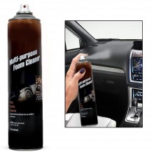 Spuma Auto SIKS Pentru Curatat Tapiterie, Bord, Caroserie, Exterior, Multi - Purpose Foam Cleaner, 650 ml, Perie
