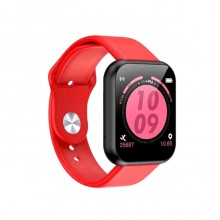 Ceas Smartwatch SIKS Seria 7 Compatibil Android Si IOS, Notificari Apeluri, Mesaje, Baterie 280 mAh, Curea Silicon, Bluetooth...