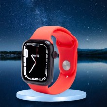 Ceas Smartwatch SIKS Seria 7 Compatibil Android Si IOS, Notificari Apeluri, Mesaje, Baterie 280 mAh, Curea Silicon, Bluetooth...