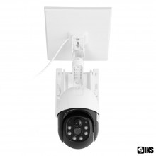 Camera De Supraveghere Video SIKS Cu SIM, 5MP, Conexiune 4G, Incarcare Solara, Acumulatori Inclusi 8000 mAh, PTZ, LAN, Micro ...
