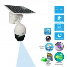 Camera De Supraveghere Video SIKS Cu SIM, 5MP, Conexiune 4G, Incarcare Solara, Acumulatori Inclusi 8000 mAh, PTZ, LAN, Micro ...