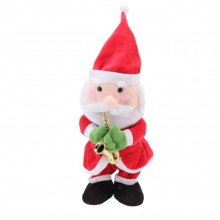 Jucarie Interactiva EDAR Mos Craciun Muzical Cu Saxofon, Canta, Danseaza, Imita, Educativ, Joc De Lumini, 30 cm, Cu Baterii