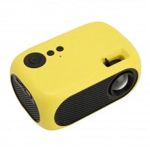 Mini Video Proiector SIKS, Super HD 1080P, Portabil, LED, Full Color, 1200 Lumeni, Interfata HDMI si USB, Cu Telecomanda, Hom...
