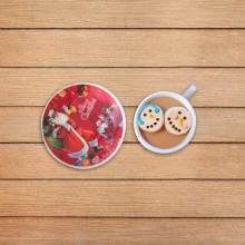Set Cadou SIKS 6 Cesti si 6 Farfurioare, Model Craciun Merry Christmas, Ceramica, Rosu Set Cadou SIKS 6 Cesti si 6 Farfurioare, Model Craciun Merry Christmas, Ceramica, Rosu