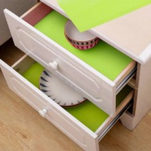 Folie SIKS Pentru Protectie Sertare, Rafturi, Etajere, Material Impermeabil, 45 x 300 cm, Verde