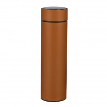 Termos Inteligent SIKS cu Termometru, 500 ml, Maro