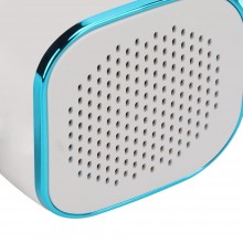 Microfon Karaoke Wireless SIKS, Portabil, Boxa Integrata, Card Micro SD, USB, Radio FM, Inregistrare, Multifunctional, Alb - ...