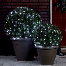 Instalatie De Craciun LED EDAR, Liniara Interior/Exterior, Rola 80m, 8 Jocuri De Lumini, Alb Rece