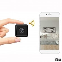 Mini Camera Spion SIKS, Dispozitiv Pentru Spionaj Cu Camera Video si Microfon, WIFI, 1080P HD, Transmitere Live, Cu Microfon,...
