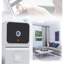 Videointerfon Wireless SIKS cu Sonerie, Camera Video HD Fara Fir, Wi-fi, Acces Telefon, Convorbire Bidirectionala, Notificari... Videointerfon Wireless SIKS cu Sonerie, Camera Video HD Fara Fir, Wi-fi, Acces Telefon, Convorbire Bidirectionala, Notificari...