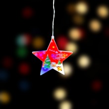 Instalatie Craciun SIKS, Perdea “Merry Christmas”, 5 Ornamente de Craciun + 5 Stelute, 3 M, Interconectabila, Multicolora Instalatie Craciun SIKS, Perdea “Merry Christmas”, 5 Ornamente de Craciun + 5 Stelute, 3 M, Interconectabila, Multicolora