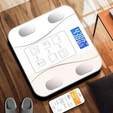 Cantar Electronic SIKS Cu Aplicatie Smart, Ecran Digital Iluminat, Termometru, Suporta Maxim 180 Kg, Gri Cantar Electronic SIKS Cu Aplicatie Smart, Ecran Digital Iluminat, Termometru, Suporta Maxim 180 Kg, Gri