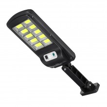 Lampa Solara SIKS cu Inductie, 10 x LED COB, Montare pe Perete, cu Telecomanda, Negru