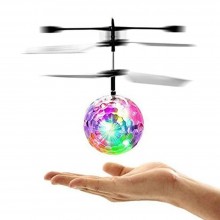 Jucarie Minge Zburatoare SIKS Cu Lumini Led, Crystal Ball, Tip Drona, Control Prin Senzor De Miscare, Incarcare USB, Multicolor Jucarie Minge Zburatoare SIKS Cu Lumini Led, Crystal Ball, Tip Drona, Control Prin Senzor De Miscare, Incarcare USB, Multicolor