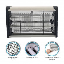 Aparat Profesional SIKS Anti Tantari/Insecte/Muste, Lampa UVA, 20W Aparat Profesional SIKS Anti Tantari/Insecte/Muste, Lampa UVA, 20W