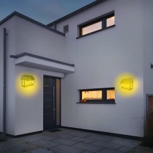 Lampa Solara de Perete SIKS Cu 3 Becuri LED, Pentru Exterior, Cu Senzor de Miscare si Lumina, Incarcare Solara, Acumulator In... Lampa Solara de Perete SIKS Cu 3 Becuri LED, Pentru Exterior, Cu Senzor de Miscare si Lumina, Incarcare Solara, Acumulator In...