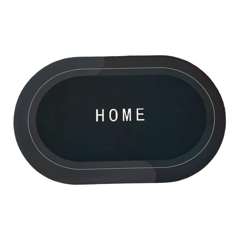 Covor de Baie Antiderapant SIKS, Model „Home”, Oval, 77 x 47.5 cm, Bleumarin Inchis Covor de Baie Antiderapant SIKS, Model „Home”, Oval, 77 x 47.5 cm, Bleumarin Inchis