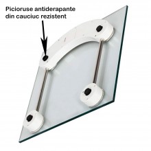 Cantar Corporal SIKS®, Transparent, Afisaj Electronic, Oprire Automata, Capacitate Maxima Persoane 180 Kg, Sticla, Patrat Cantar Corporal SIKS®, Transparent, Afisaj Electronic, Oprire Automata, Capacitate Maxima Persoane 180 Kg, Sticla, Patrat