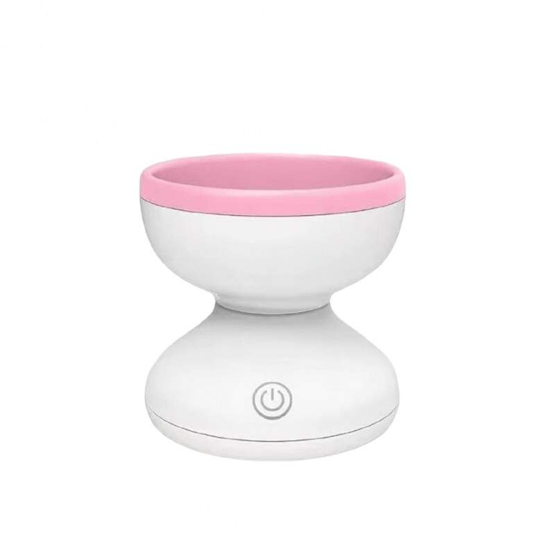 Aparat SIKS Pentru Curatare Pensule De Machiaj Electric, Dispozitiv Cu Rotire Automata, Conectare USB, Capat Lavabil Din Sili...