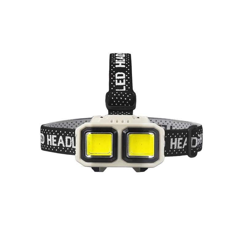 Lanterna EDAR frontala LED, Profesionala, Incarcare USB, Senzor Miscare, 4 Moduri Lumina, 2 Nivele De Intensitate, Pentru Pes...