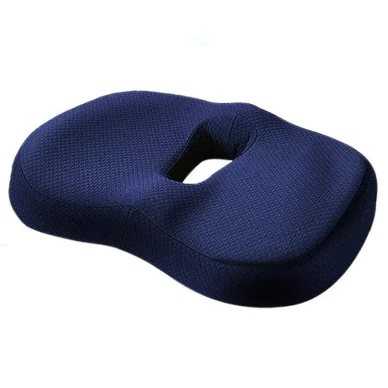 Perna Ortopedica SIKS Pentru Sezut Cu Spuma De Memorie, Suport Pentru Coccis, Scaun De Birou Sau Masina, Pentru Hemoroizi, Du...