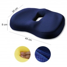 Perna Ortopedica EDAR Pentru Coccis, Tip Suport Lombar, Spuma De Memorie, Husa Lavabila Cu Fermoar, Pentru Masina, Scaun De B... Perna Ortopedica EDAR Pentru Coccis, Tip Suport Lombar, Spuma De Memorie, Husa Lavabila Cu Fermoar, Pentru Masina, Scaun De B...