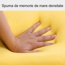 Perna Ortopedica EDAR Pentru Coccis, Tip Suport Lombar, Spuma De Memorie, Husa Lavabila Cu Fermoar, Pentru Masina, Scaun De B... Perna Ortopedica EDAR Pentru Coccis, Tip Suport Lombar, Spuma De Memorie, Husa Lavabila Cu Fermoar, Pentru Masina, Scaun De B...