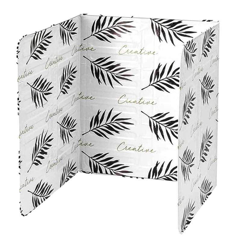 Protectie Antistropi Pentru Aragaz SIKS, Din Aluminiu, Reutilizabil, Pliabil, Panou Antistropire Pentru Gatit, Cu Model Frunz... Protectie Antistropi Pentru Aragaz SIKS, Din Aluminiu, Reutilizabil, Pliabil, Panou Antistropire Pentru Gatit, Cu Model Frunz...
