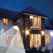 Lampa Solara LED SIKS Cu Telecomanda, Ajustabila, 120 COB LED, Senzor De Miscare Si Lumina, Baterie Inclusa 1200 mAh, 260 LM,... Lampa Solara LED SIKS Cu Telecomanda, Ajustabila, 120 COB LED, Senzor De Miscare Si Lumina, Baterie Inclusa 1200 mAh, 260 LM,...